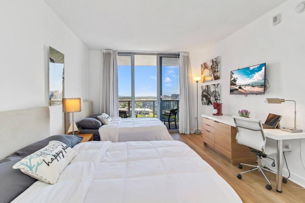 Ocean View 2Br 2Bth Hallandale Beach Miami Ft Lauderdale 外观 照片